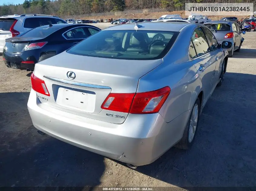 JTHBK1EG1A2382445 2010 Lexus Es 350