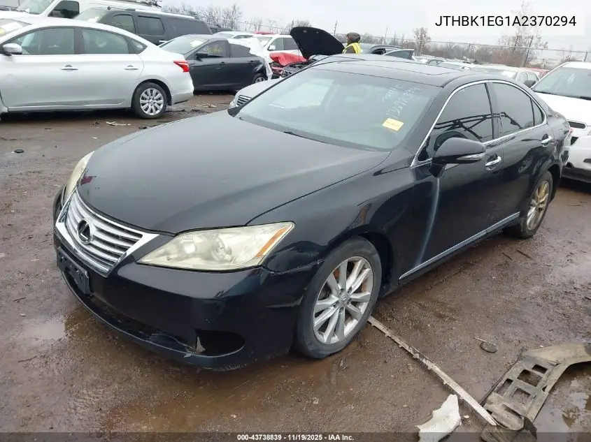 JTHBK1EG1A2370294 2010 Lexus Es 350