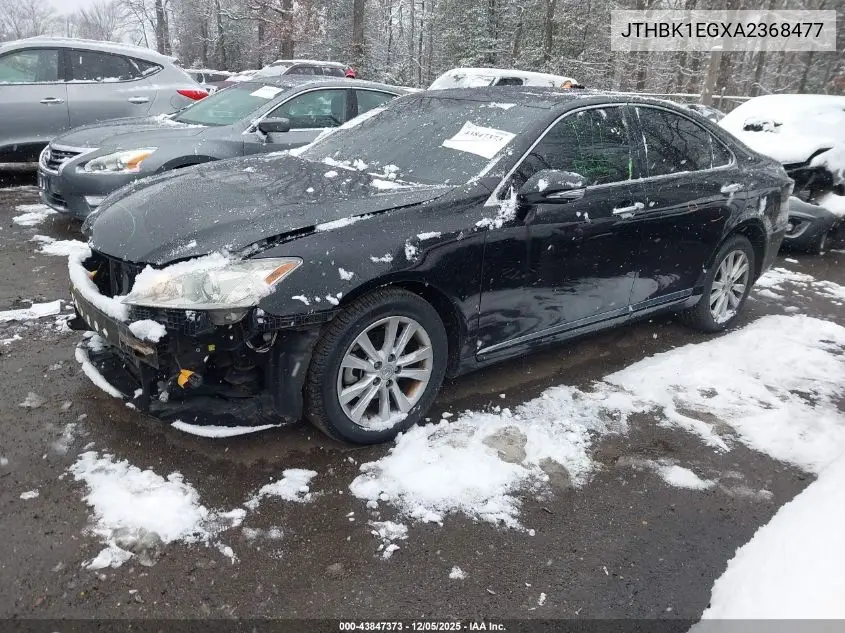 JTHBK1EGXA2368477 2010 Lexus Es 350