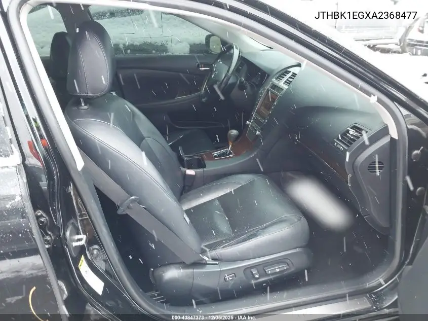JTHBK1EGXA2368477 2010 Lexus Es 350