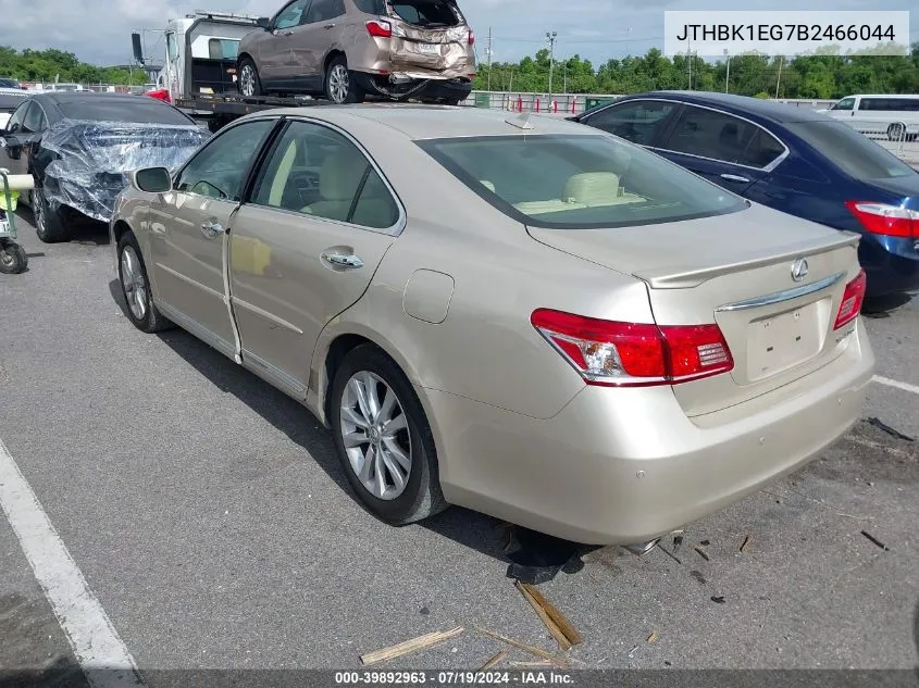 JTHBK1EG7B2466044 2011 Lexus Es 350