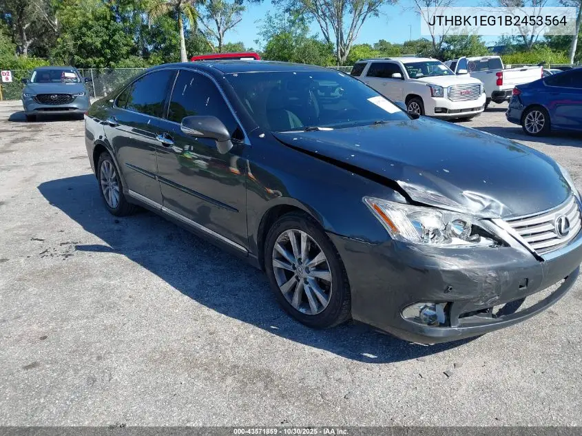 JTHBK1EG1B2453564 2011 Lexus Es 350