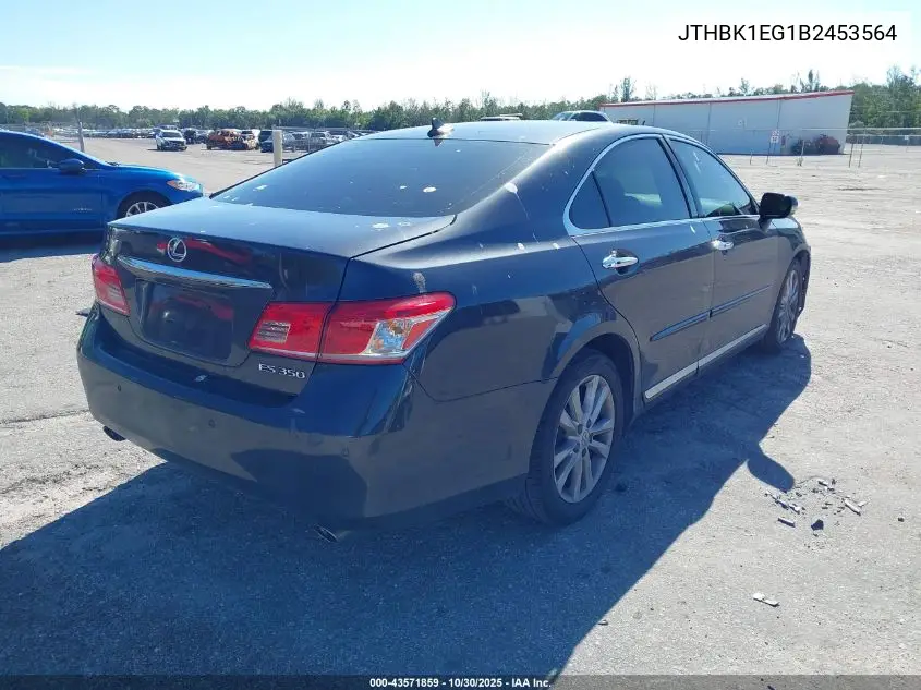 JTHBK1EG1B2453564 2011 Lexus Es 350