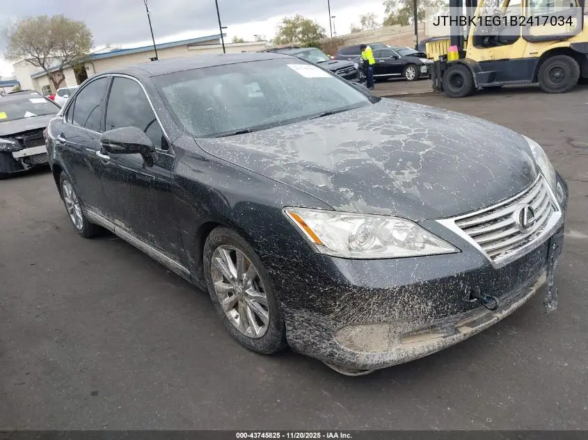 JTHBK1EG1B2417034 2011 Lexus Es 350