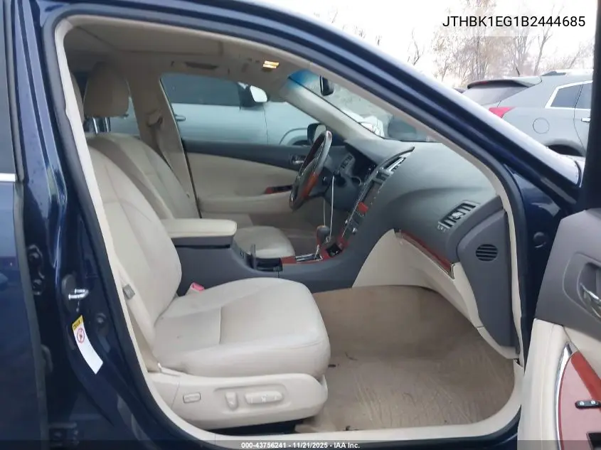 JTHBK1EG1B2444685 2011 Lexus Es 350