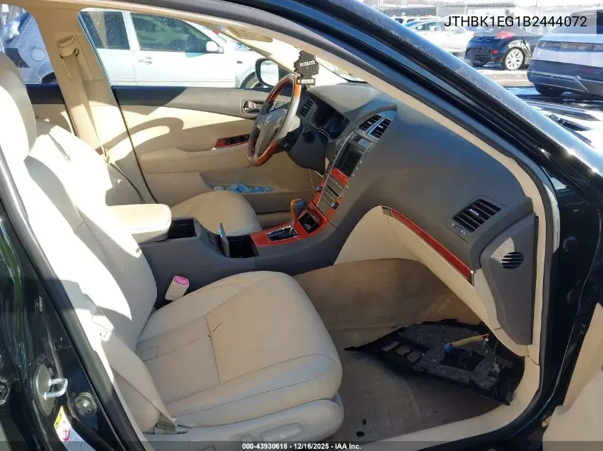 JTHBK1EG1B2444072 2011 Lexus Es 350