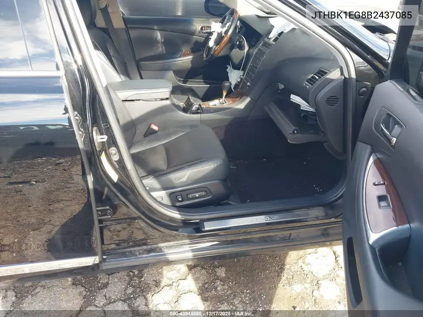 JTHBK1EG8B2437085 2011 Lexus Es 350