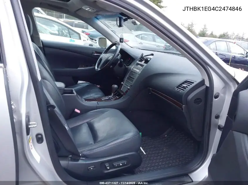 JTHBK1EG4C2474846 2012 Lexus Es 350