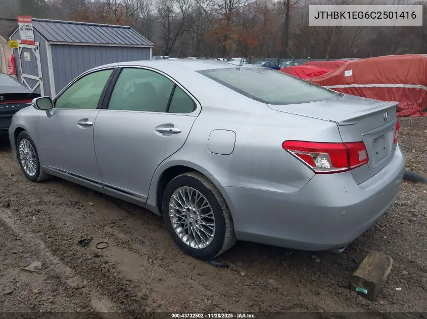 JTHBK1EG6C2501416 2012 Lexus Es 350