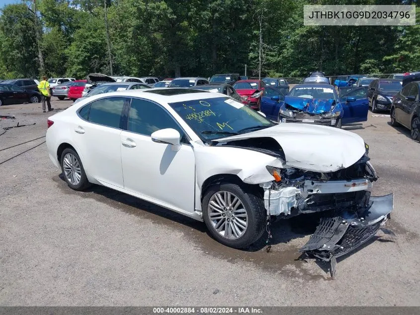 JTHBK1GG9D2034796 2013 Lexus Es 350