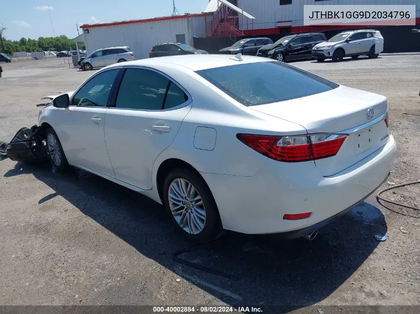 JTHBK1GG9D2034796 2013 Lexus Es 350