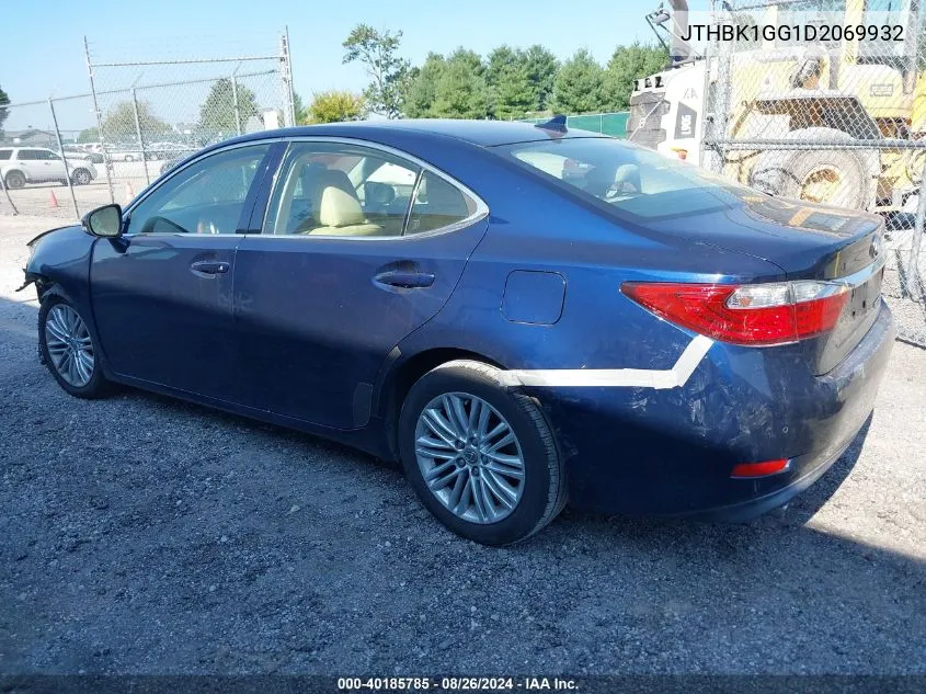 JTHBK1GG1D2069932 2013 Lexus Es 350