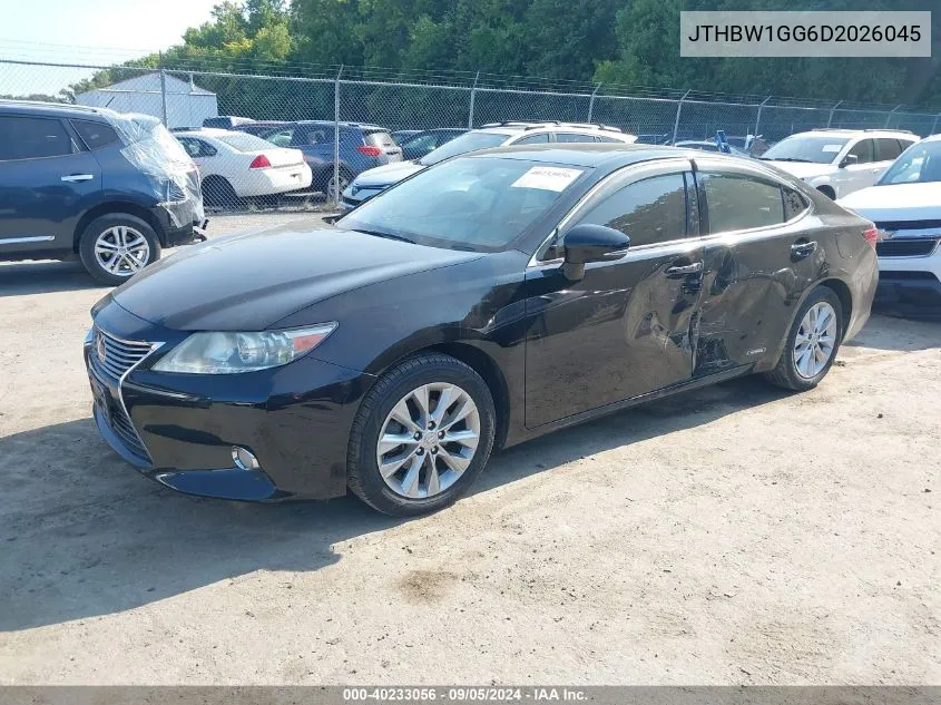 JTHBW1GG6D2026045 2013 Lexus Es 300H