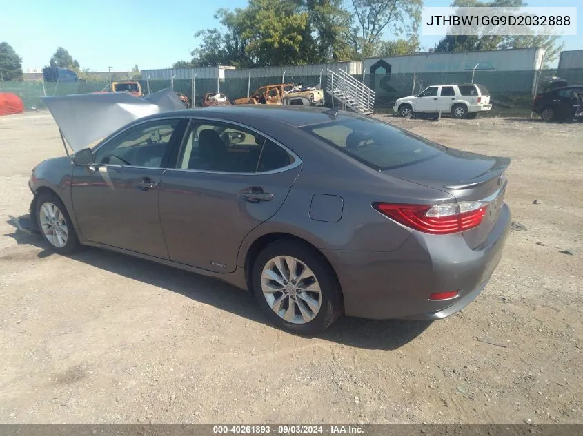 JTHBW1GG9D2032888 2013 Lexus Es 300H