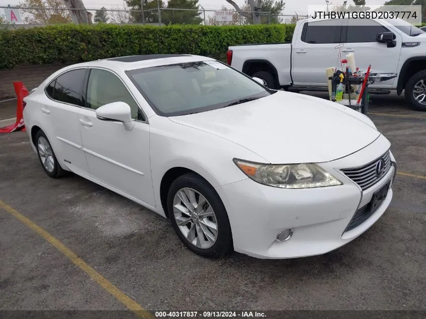 JTHBW1GG8D2037774 2013 Lexus Es 300H