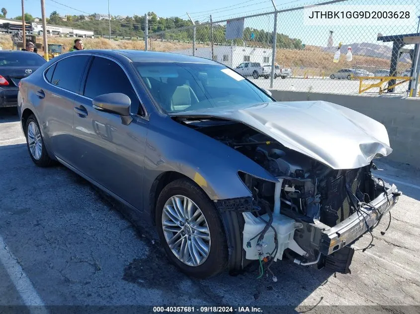 JTHBK1GG9D2003628 2013 Lexus Es 350