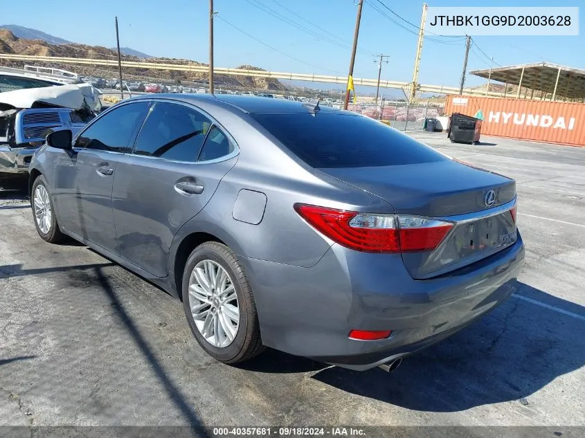 JTHBK1GG9D2003628 2013 Lexus Es 350