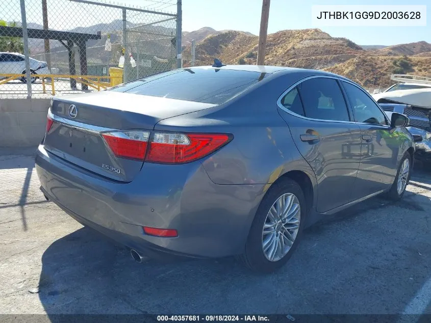 JTHBK1GG9D2003628 2013 Lexus Es 350