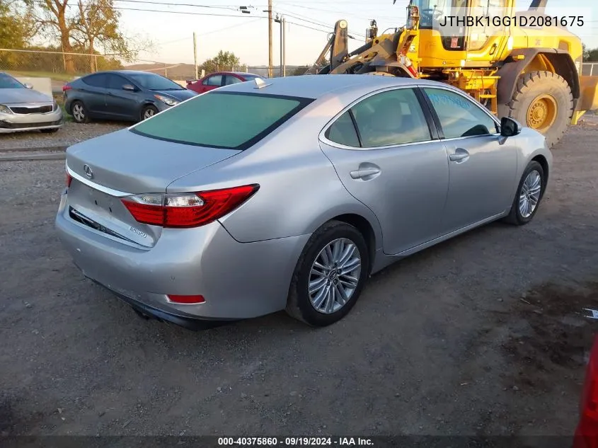 JTHBK1GG1D2081675 2013 Lexus Es 350