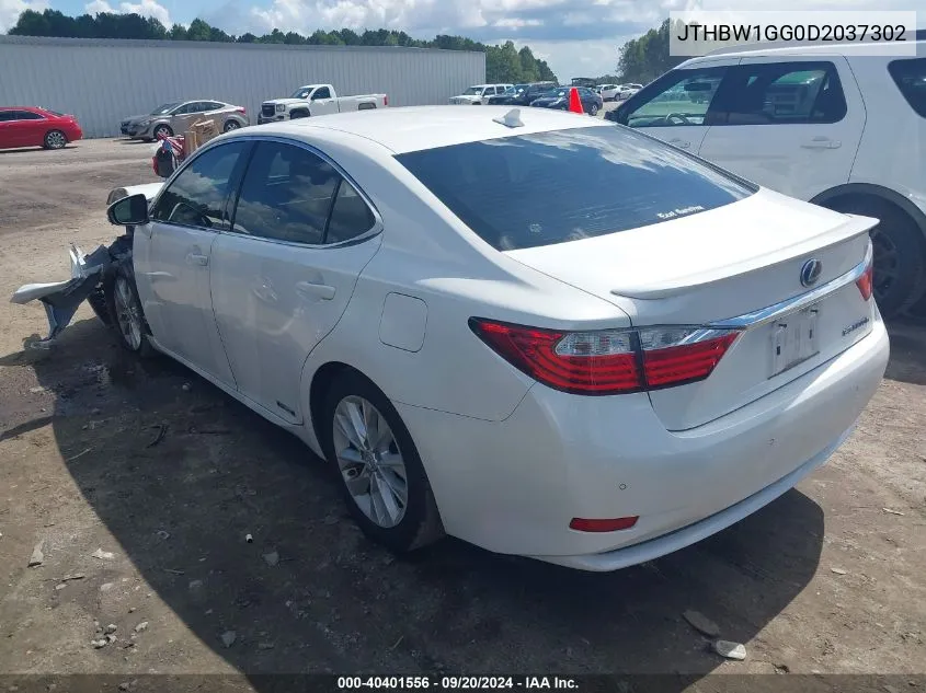 JTHBW1GG0D2037302 2013 Lexus Es 300H