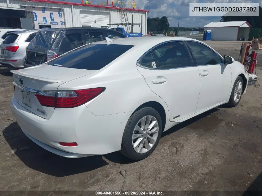 JTHBW1GG0D2037302 2013 Lexus Es 300H