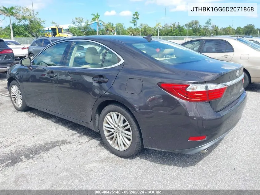 JTHBK1GG6D2071868 2013 Lexus Es 350