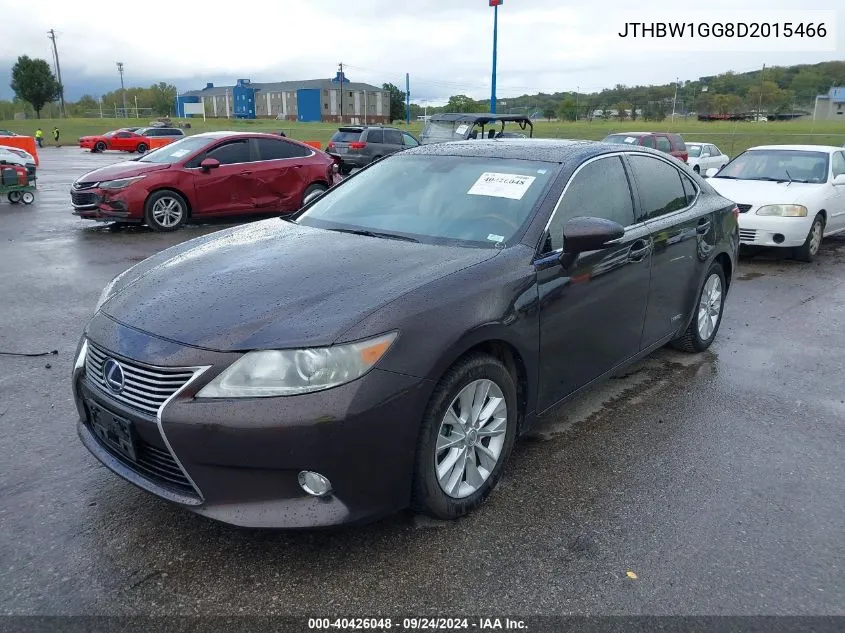 JTHBW1GG8D2015466 2013 Lexus Es 300H