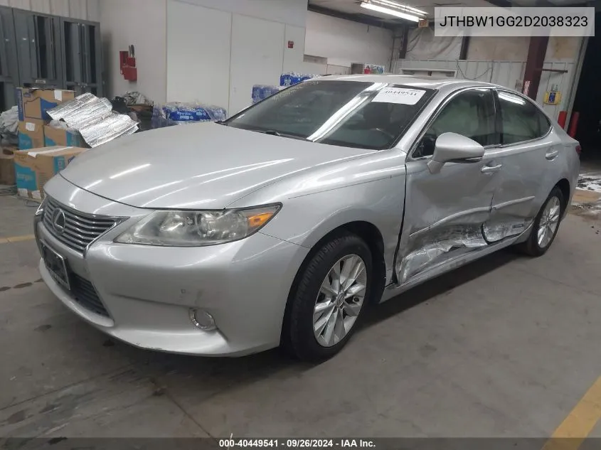 JTHBW1GG2D2038323 2013 Lexus Es 300H