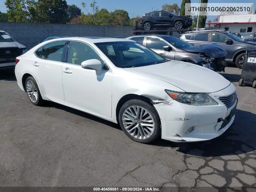 JTHBK1GG6D2062510 2013 Lexus Es 350