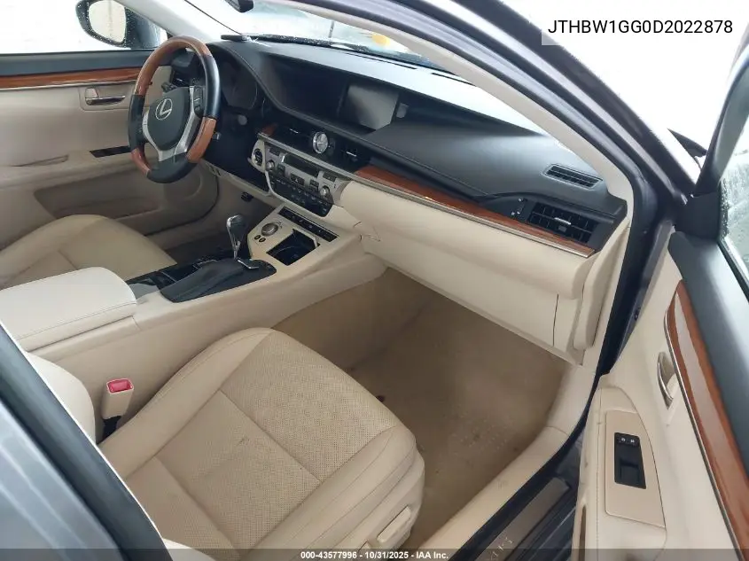 JTHBW1GG0D2022878 2013 Lexus Es 300H