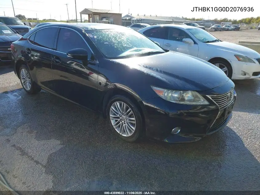 JTHBK1GG0D2076936 2013 Lexus Es 350