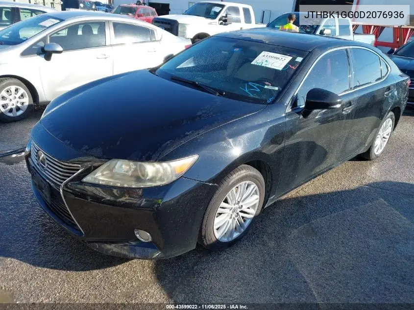 JTHBK1GG0D2076936 2013 Lexus Es 350
