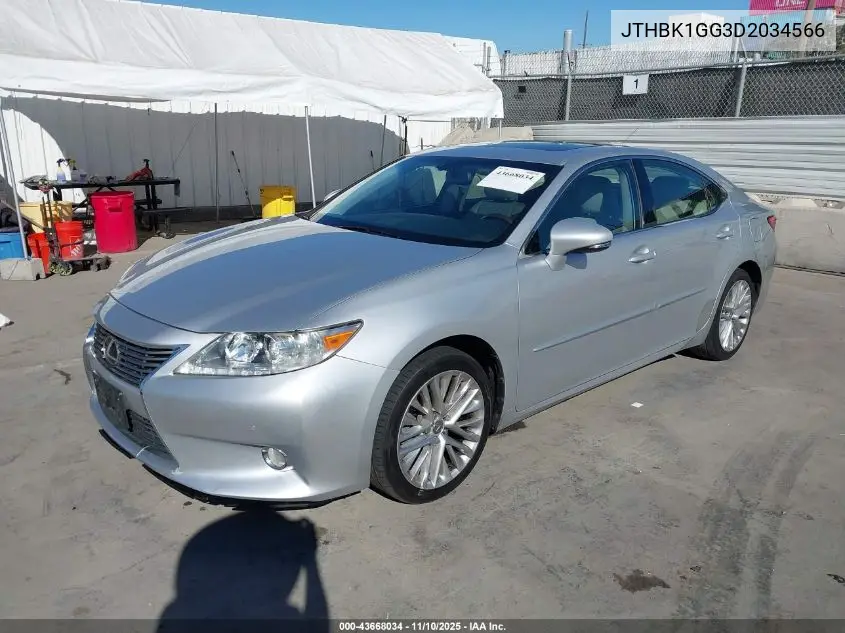 JTHBK1GG3D2034566 2013 Lexus Es 350