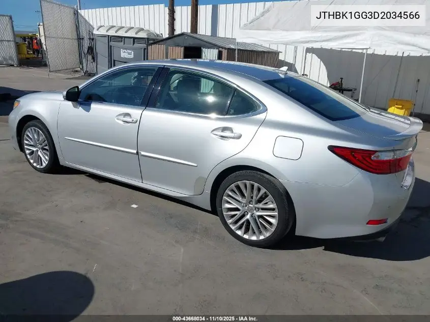 JTHBK1GG3D2034566 2013 Lexus Es 350