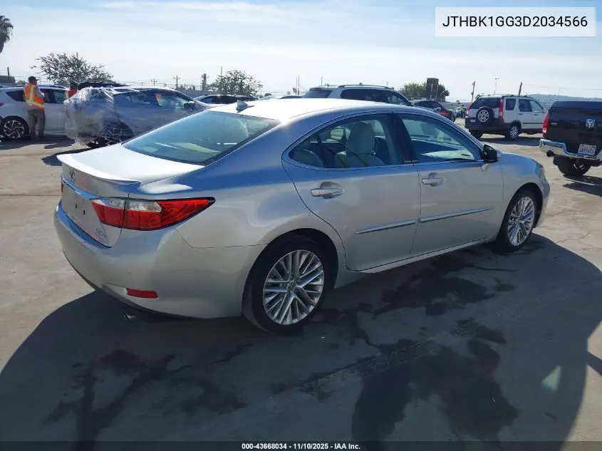 JTHBK1GG3D2034566 2013 Lexus Es 350