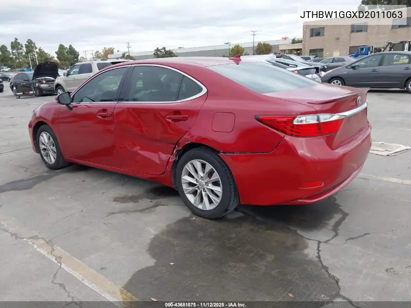 JTHBW1GGXD2011063 2013 Lexus Es 300H