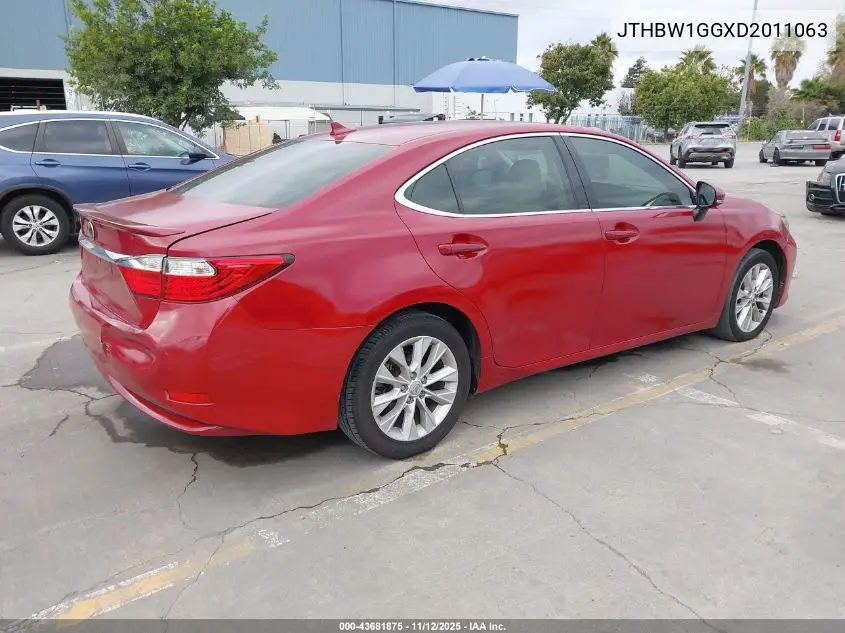 JTHBW1GGXD2011063 2013 Lexus Es 300H