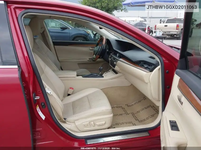 JTHBW1GGXD2011063 2013 Lexus Es 300H