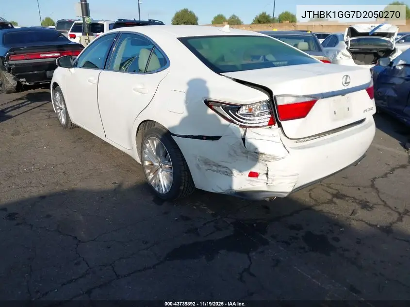 JTHBK1GG7D2050270 2013 Lexus Es 350