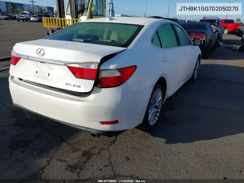 JTHBK1GG7D2050270 2013 Lexus Es 350