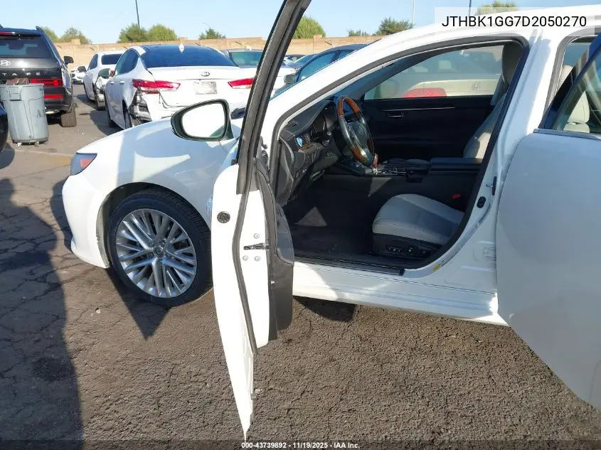 JTHBK1GG7D2050270 2013 Lexus Es 350