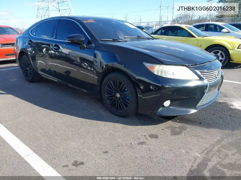 JTHBK1GG6D2016238 2013 Lexus Es 350