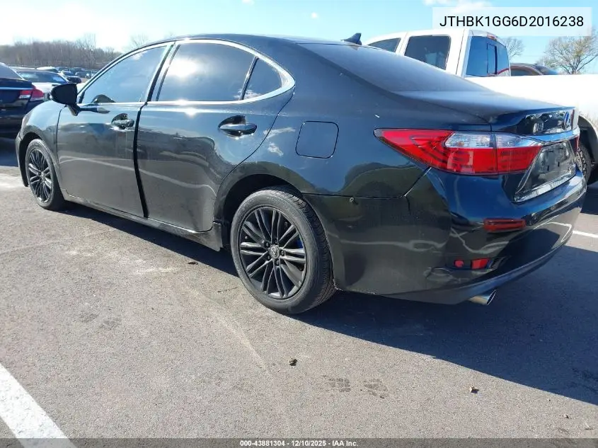 JTHBK1GG6D2016238 2013 Lexus Es 350