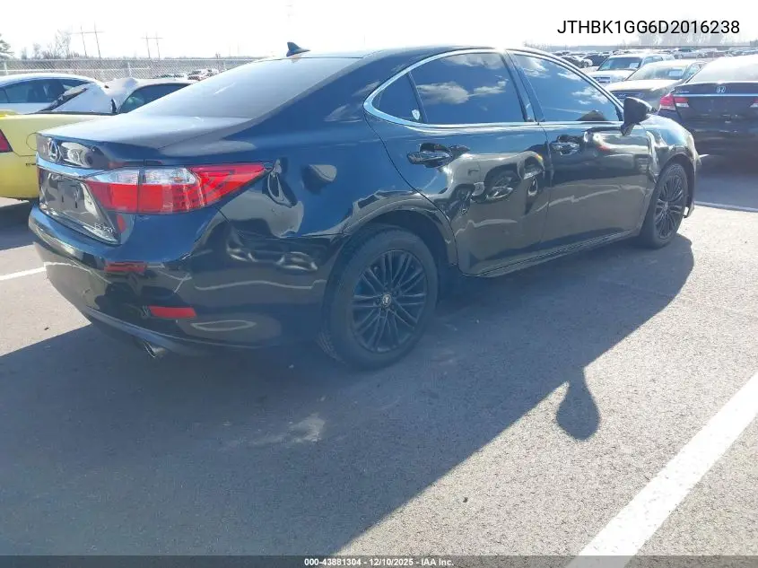 JTHBK1GG6D2016238 2013 Lexus Es 350