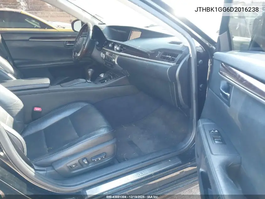 JTHBK1GG6D2016238 2013 Lexus Es 350