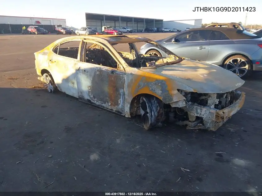 JTHBK1GG9D2011423 2013 Lexus Es 350