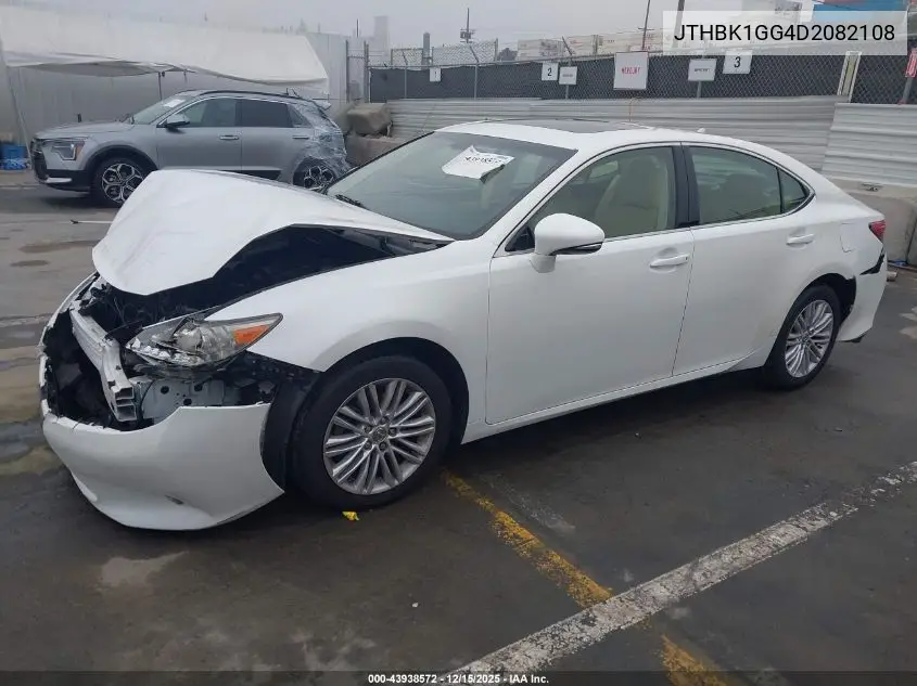 JTHBK1GG4D2082108 2013 Lexus Es 350
