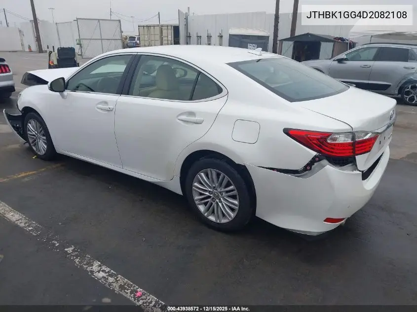 JTHBK1GG4D2082108 2013 Lexus Es 350