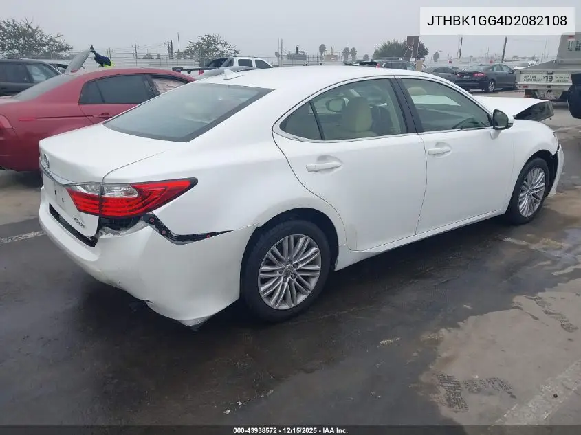 JTHBK1GG4D2082108 2013 Lexus Es 350