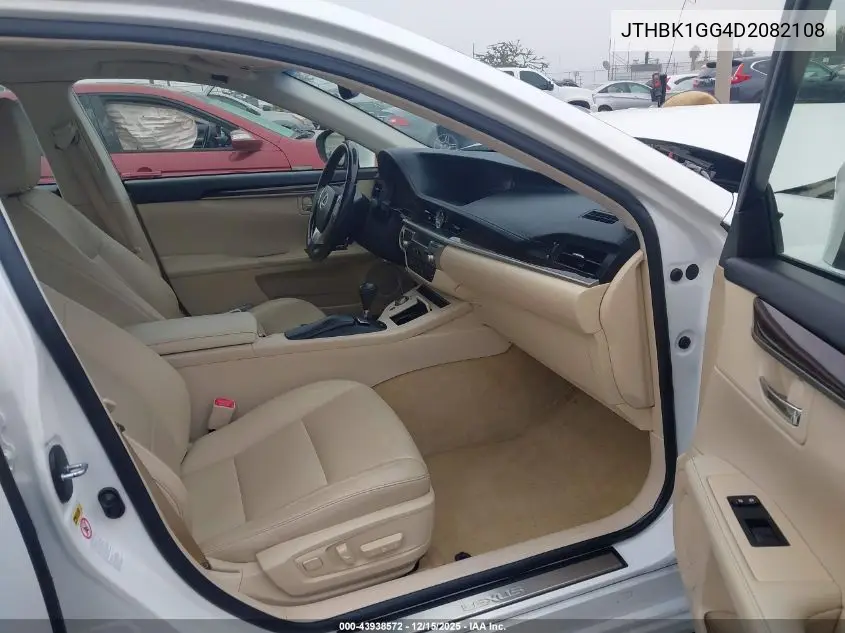 JTHBK1GG4D2082108 2013 Lexus Es 350